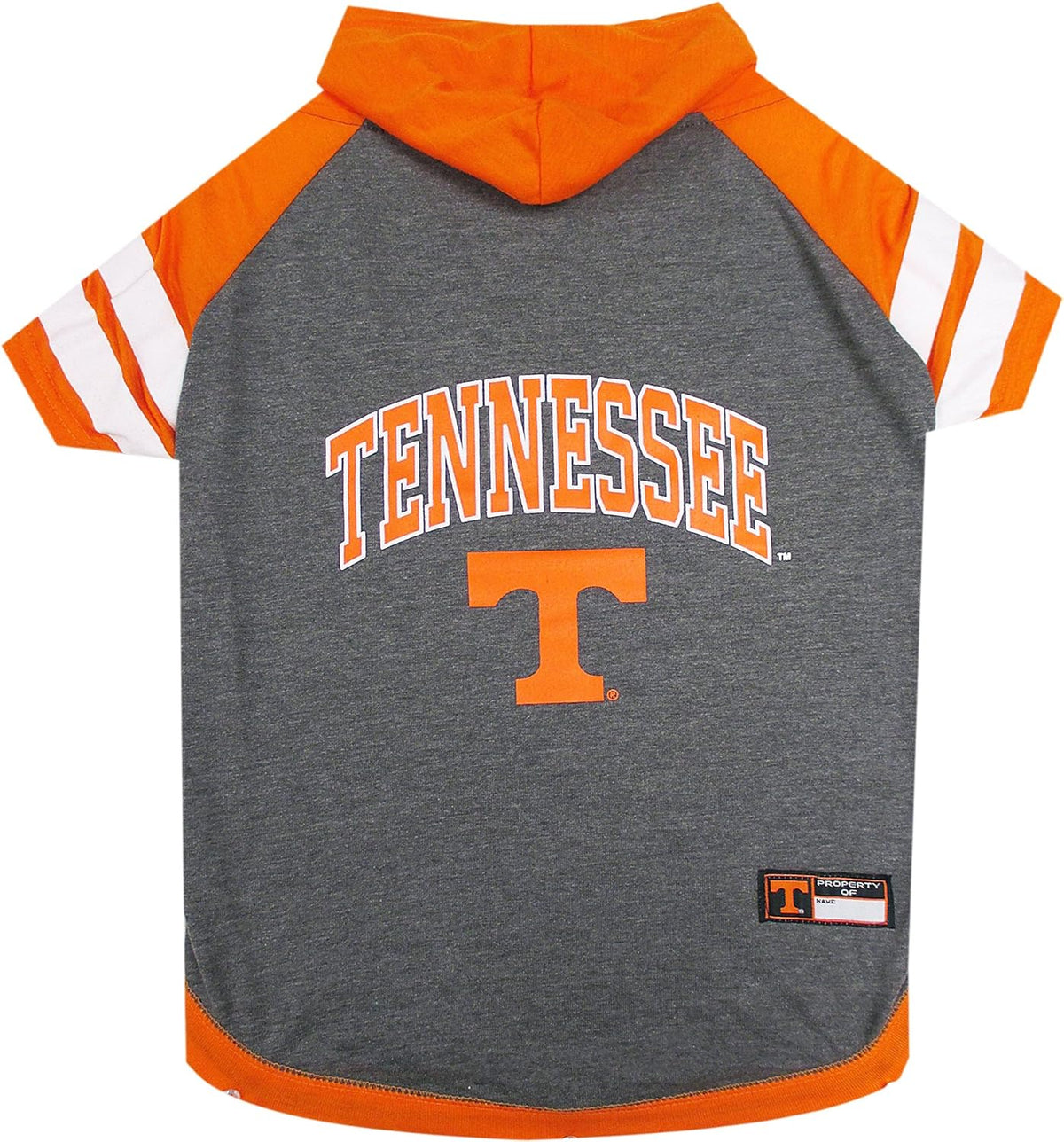 NCAA Tennessee Volunteers Hoodie for Dogs & Cats, Small Collegiate Licensed Dog Hoody Tee Shirt.
