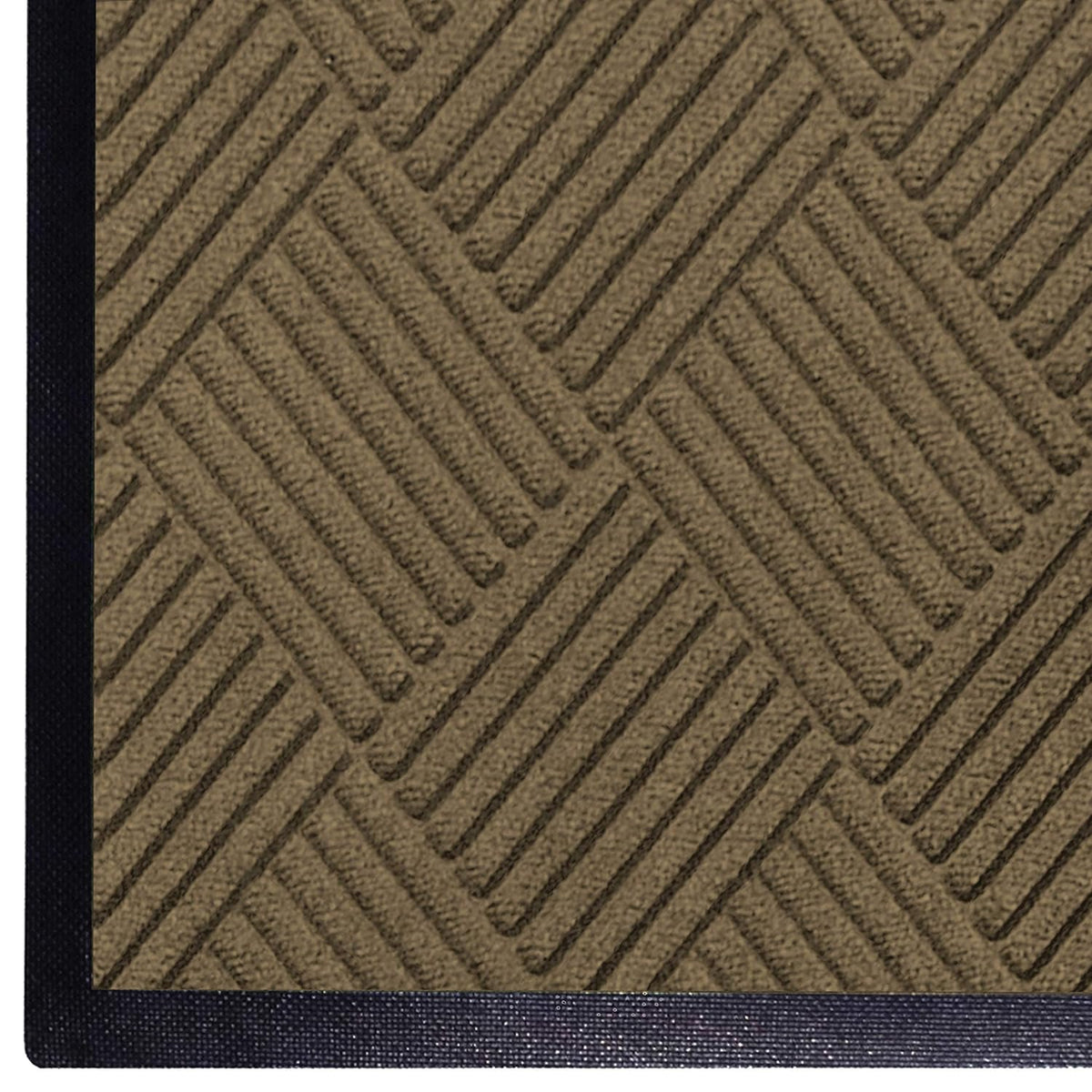 WaterHog Diamond | Commercial-Grade Entrance Mat with Rubber Border – Indoor/Outdoor, Quick Drying