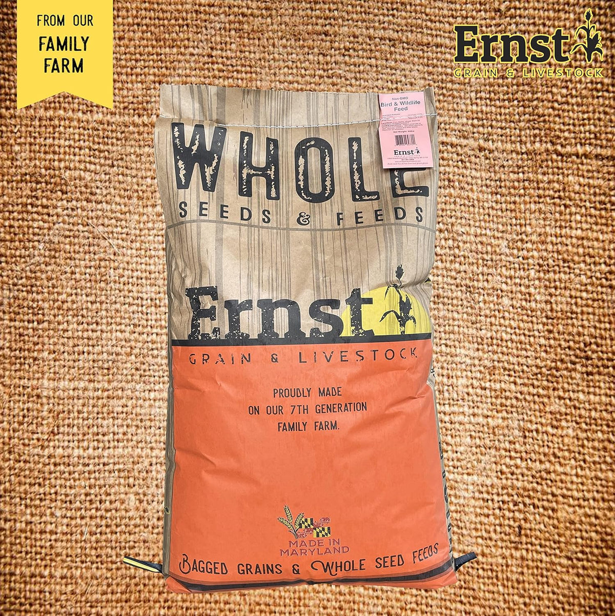 Ernst Grain & Livestock's Bird and Wildlife Feed – Perfect for Birds, Ducks, Squirrels, Turkeys