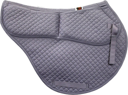 ECP Equine Comfort Products All-Purpose Contoured Correction Saddle Pad with Adjustable Memory Foam
