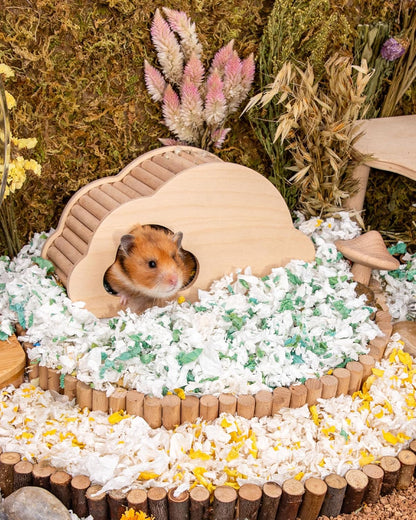 Niteangel Aspen Shaving Hamster Beddings for Syrian Dwarf Hamster Gerbil Mice Degu Rat Rabbit Bunny