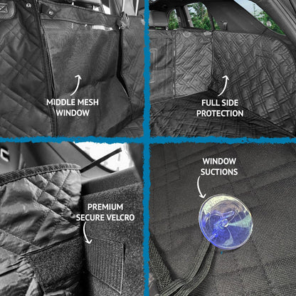 Bulldogology Cargo Liner for SUV - Heavy Duty Pet Trunk Liner Cargo Cover - Waterproof Cargo Cover