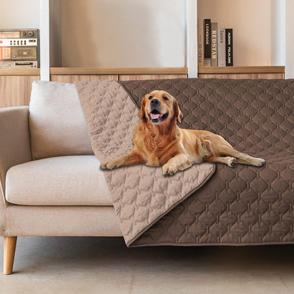 gogobunny 100% Double-Sided Waterproof Dog Bed Cover Pet Blanket Sofa Couch Furniture Protector for