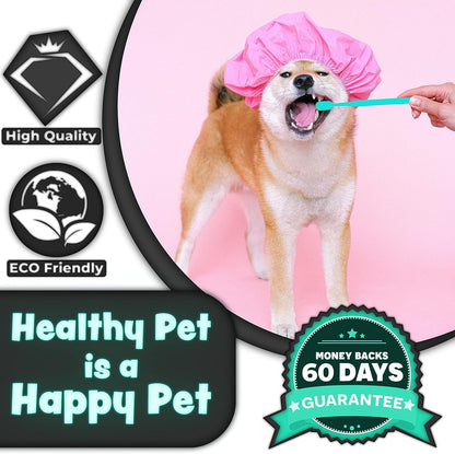 H&H Pets Toothbrush for Small Dogs & Cats - Soft and Extra Small Toothbrush Designed for Cats