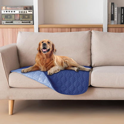 gogobunny 100% Double Sided Waterproof Dog Blanket Soft Pet Bed Cover Reversible Protect Furniture