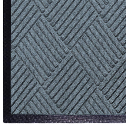 WaterHog Diamond | Commercial-Grade Entrance Mat with Rubber Border – Indoor/Outdoor, Quick Drying