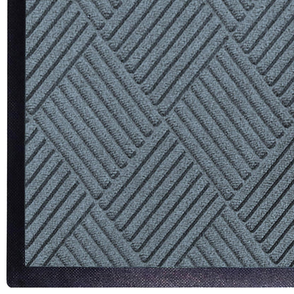 M+A Matting WaterHog Diamond | Commercial-Grade Entrance Mat with Rubber Border – Indoor/Outdoor