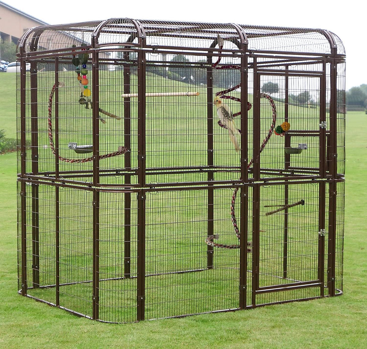 wonline Parrot Cages for Large Birds Outdoor Extra Large Bird Cage with Bird Cage and Perch