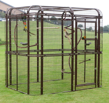 wonline Parrot Cages for Large Birds Outdoor Extra Large Bird Cage with Bird Cage and Perch