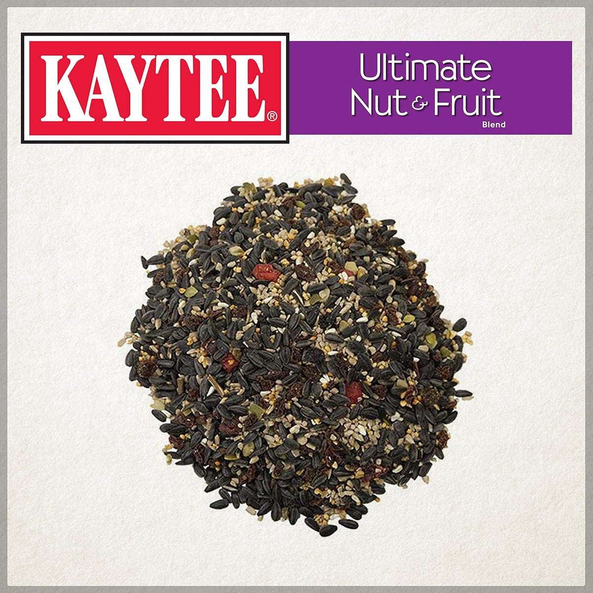 Kaytee Ultimate Nut and Fruit Wild Bird Food for Cardinals, Finches, Chickadees, Nuthatches