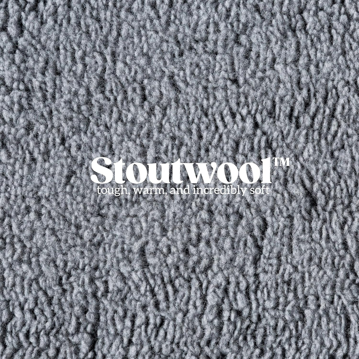 Stoutwool Indestructible Dog Bed - Fluffy Chew Proof Dog Crate Pad - Tough Kennel Pad for