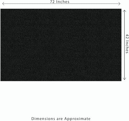 Heavy Duty Horse Stall Mats - Stable Mats, Durable 3/4 in. Thick Rubber Flooring - Solid Black