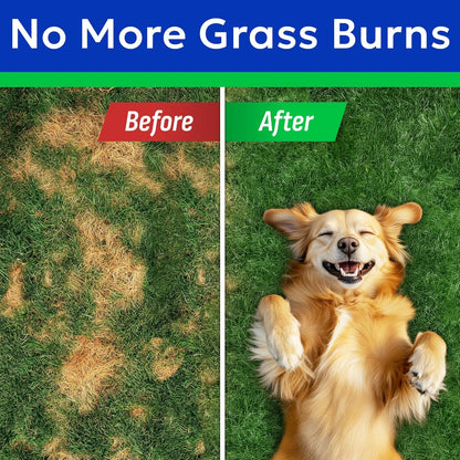 BARK&SPARK Green Grass Chews - Pee Grass Spot Saver Caused by Dog Urine - Urine Neutralizer for