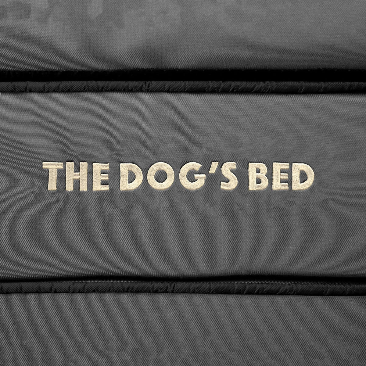 The Dog’s Bed Orthopedic Headrest Dog Bed Med Grey/Black 34x22, Memory Foam, Pain Relief: