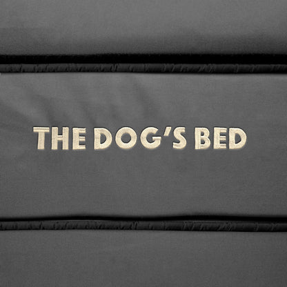 The Dog’s Bed Orthopedic Headrest Dog Bed Med Grey/Black 34x22, Memory Foam, Pain Relief: