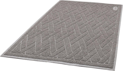 Pawkin Cat Litter Mat, Jumbo XX-Large, 4x3 Feet, Fits Two Litter Boxes or Extra Coverage for One
