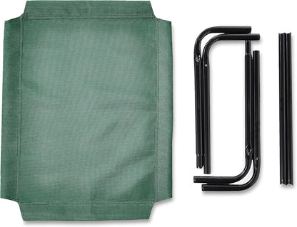 Amazon Basics Cooling Breathable Elevated Dog Bed with Metal Frame for Small Dogs, 36 x 22 x 7.5