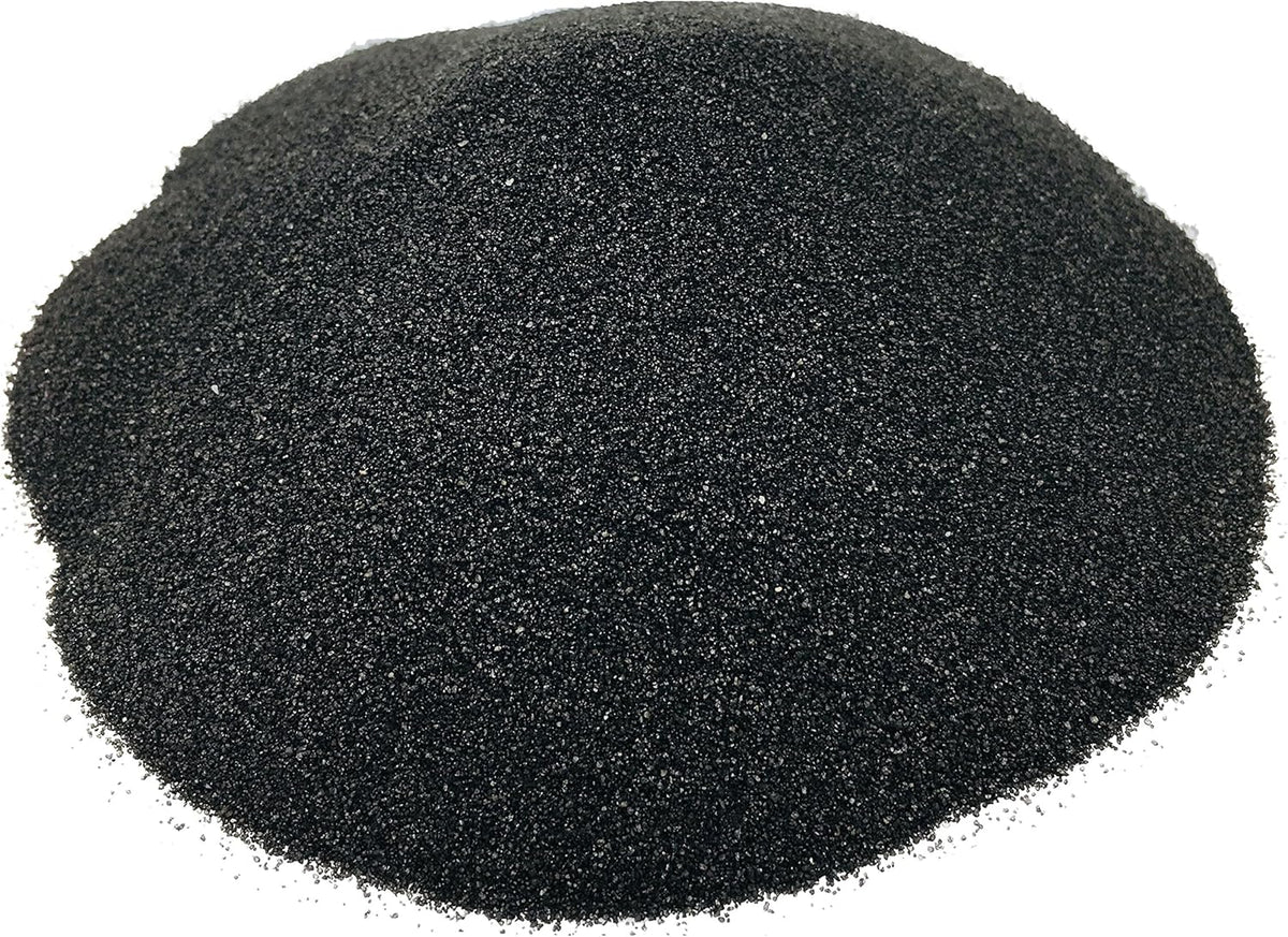 Black Sand - Fine Sand for Zen Garden, Resin Incense Burner, Smudge Bowl, Ritual Incense, Cast Iron