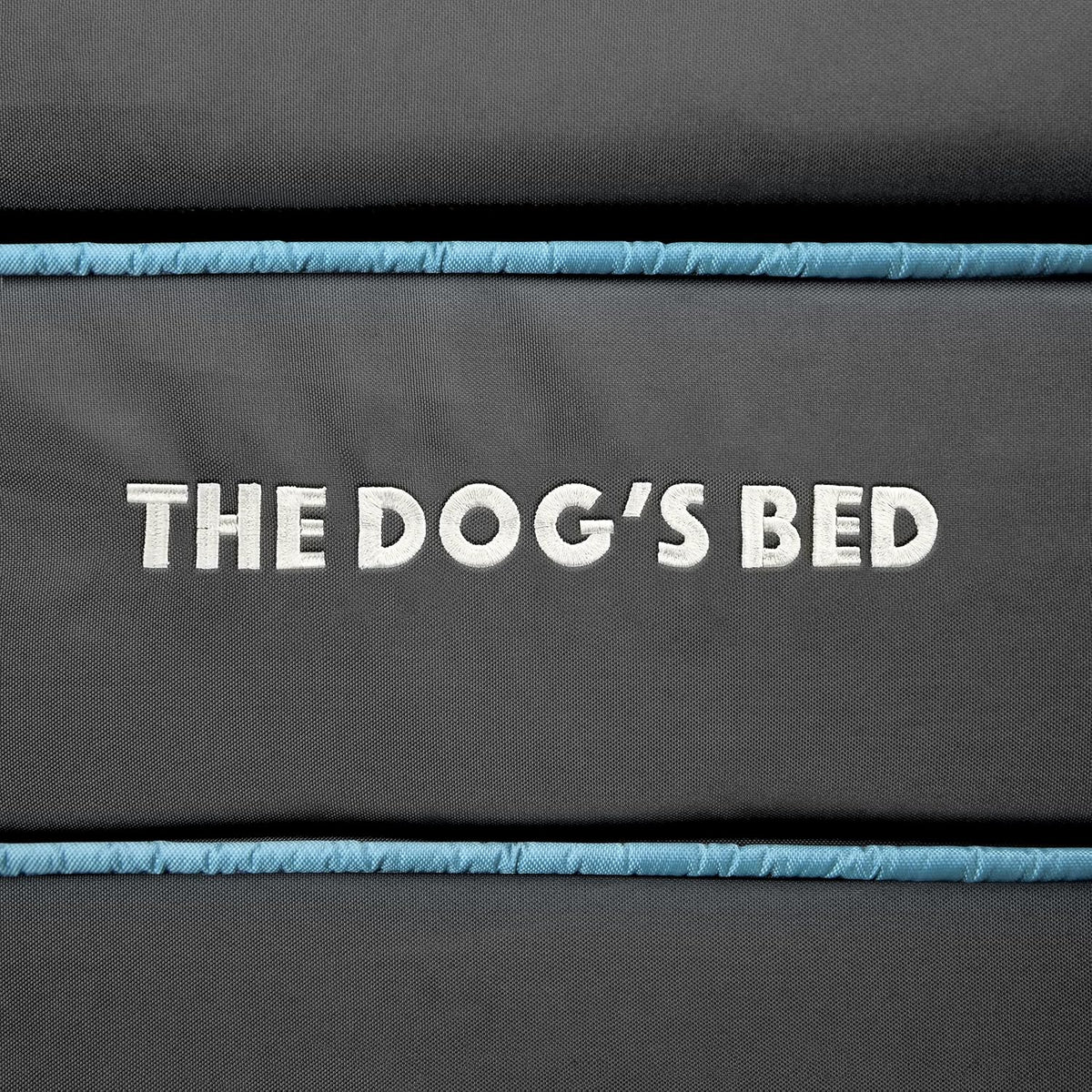 The Dog’s Bed Orthopedic Headrest Dog Bed XXL Grey/Blue 54x36, Memory Foam, Pain Relief for