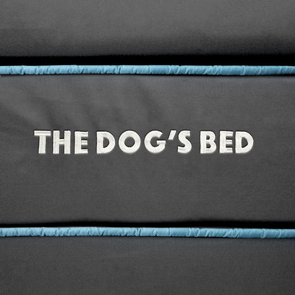 The Dog’s Bed Orthopedic Headrest Dog Bed XXL Grey/Blue 54x36, Memory Foam, Pain Relief for