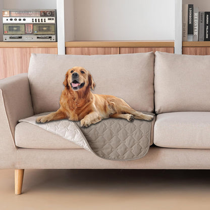 gogobunny 100% Double Sided Waterproof Dog Blanket Soft Pet Bed Cover Reversible Protect Furniture
