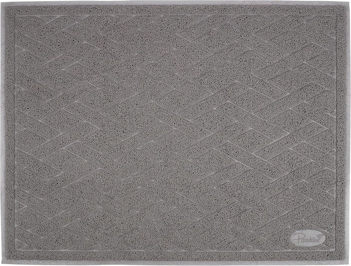 Pawkin Cat Litter Mat, Jumbo XX-Large, 4x3 Feet, Fits Two Litter Boxes or Extra Coverage for One